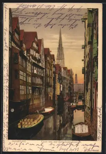 AK Hamburg, Fleet bei der Gröningerstrasse