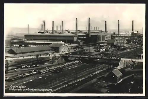 AK Oberhausen, Walzwerk der Gutehoffnungshütte