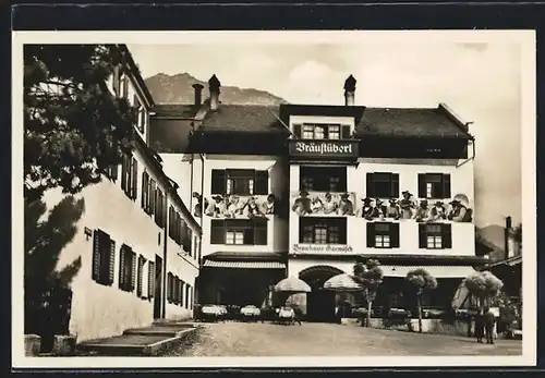 AK Garmisch, Brauhaus Garmisch, Bräustüberl