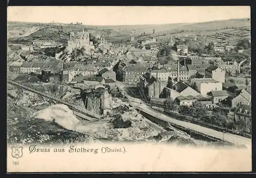 AK Stolberg /Rheinland, Gesamtansicht