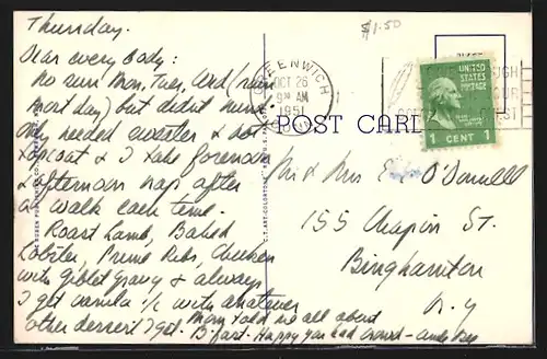 AK Greenwich, CT, Post Office and Soldiers` and Sailors` Monument