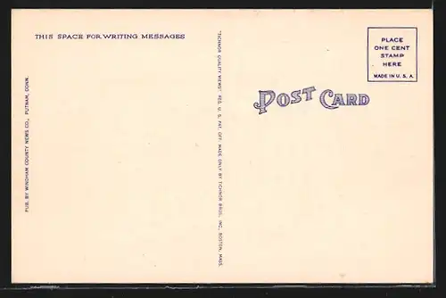 AK Putnam, CT, Post Office