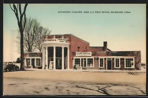 AK Saybrook, CT, Theatre and US Post Office