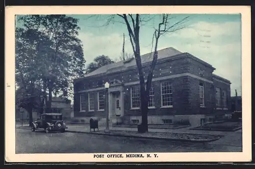 AK Medina, NY, Post Office