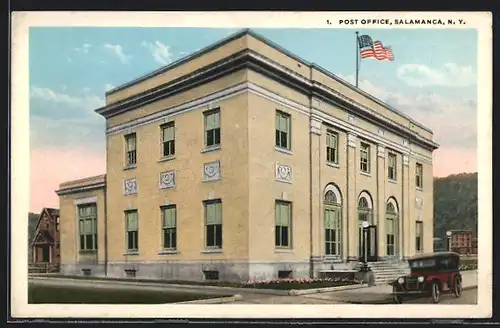 AK Salamanca, NY, Post Office
