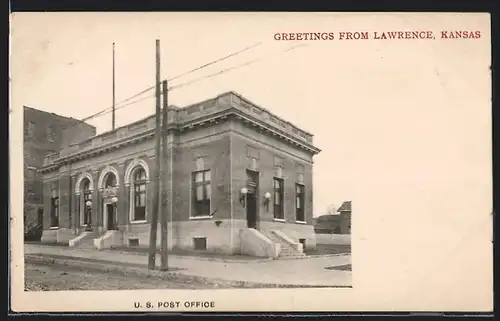 AK Lawrence, KS, US Post Office