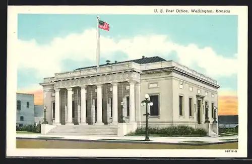 AK Wellington, KS, US Post Office