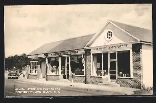 AK Centerport /Long Island, NY, General Store and Post Office