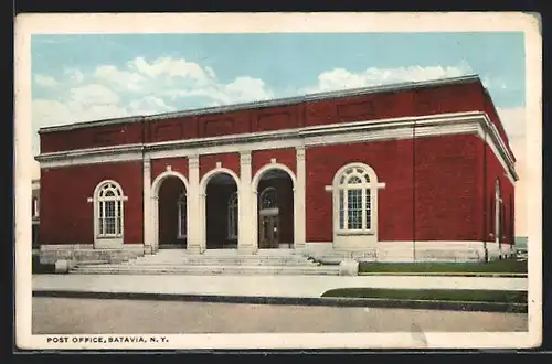 AK Batavia, NY, Post Office