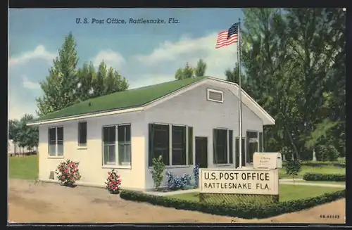 AK Rattlesnake, FL, United States Post Office