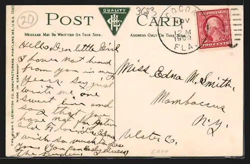 AK Cocoa, FL, Public School and Post Office Buildings