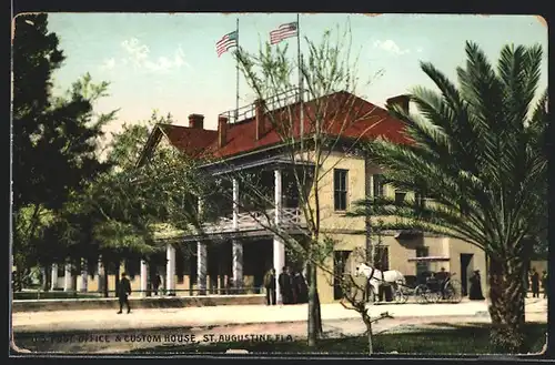 AK St. Augustine, FL, United States Post Office & Custom House