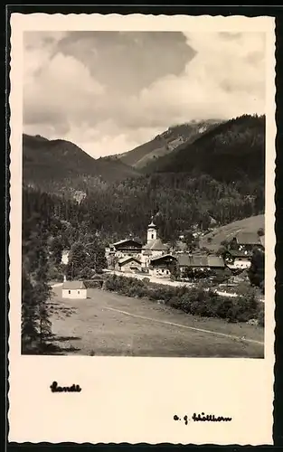 AK Landl b. Kufstein, Ortsansicht im Tageslicht