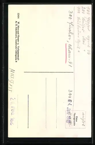 AK Millstatt a. See, Strandbad & Sprungturm