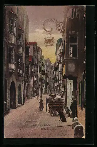 AK Hall, Partie in der Salvatorgasse