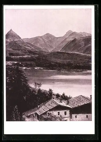 AK Wolfgangsee, Ortsansicht bei Tag