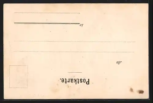 Künstler-AK Hans Zatzka: Amor in der Schwebe