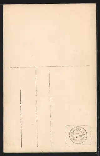 AK Prinz Louis Ferdinand und Prinz Wilhelm von Preussen mit Hund und Kriegsschiff-Modell