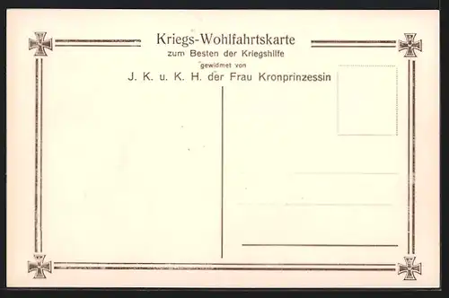 AK Dies Söhne von Kronprinz Wilhelm von Preussen in Feldgrau