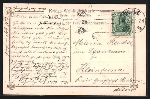 AK Dies Söhne von Kronprinz Wilhelm von Preussen in Feldgrau