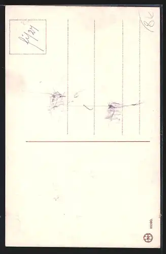 Künstler-AK Clarence F. Underwood: Einig