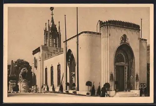 AK Paris, Exposition des Arts décoratifs 1925, Pavillon National de la Grande-Bretagne