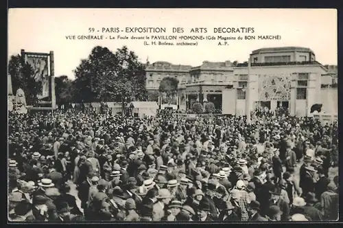 AK Paris, Exposition des Arts décoratifs 1925, Vue Générale