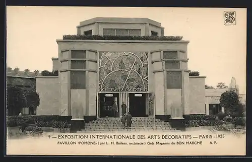 AK Paris, Exposition des Arts décoratifs 1925, Pavillon Pomone