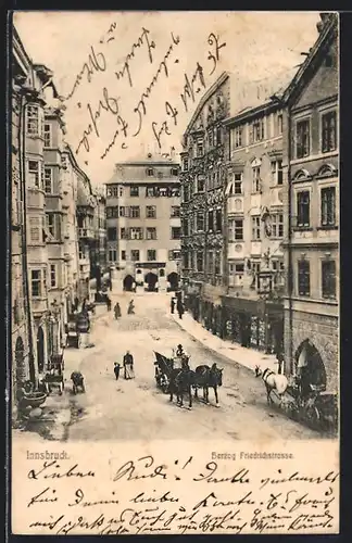 AK Innsbruck, Herzog Friedrichstrasse