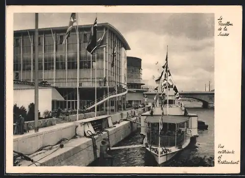 AK Paris, Exposition internationale 1937, Pavillon de la Suisse