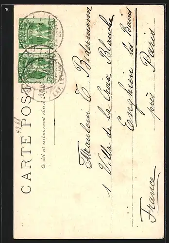 AK Genève, Monument du Général Dufour