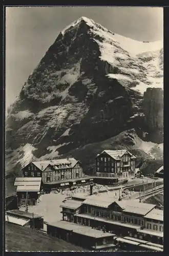 AK Kl. Scheidegg /Eiger, Ortsansicht mit Kurhaus