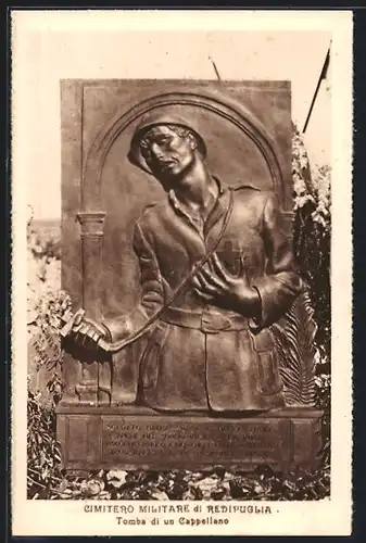 AK Redipuglia, Cimitero Militare, Tomba di un Cappellano