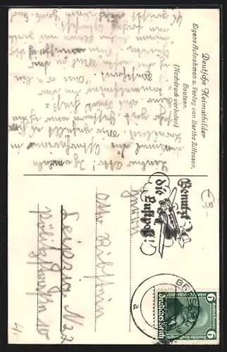 AK Breslau, Ostseite des Rathauses