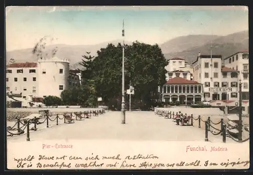 AK Funchal /Madeira, Pier - Entrance