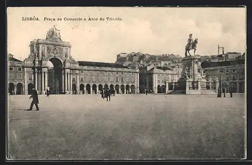 AK Lisboa, Praca do Comercio e Arco do Triunfo