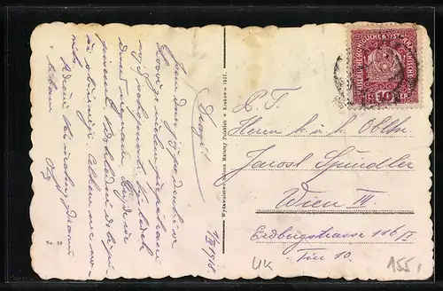 AK Lemberg, Blick in 3. Maigasse