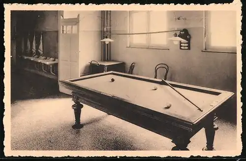 AK Buizingen, Sanatorium Roos der Koningin, Billardraum