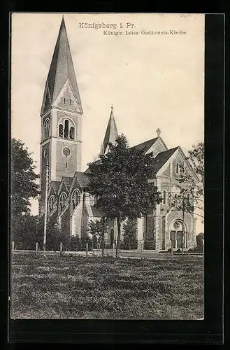 AK Königsberg i. Pr., Königin Luise Gedächtnis-Kirche