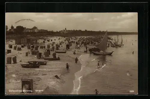 AK Misdroy, Blick auf Strand