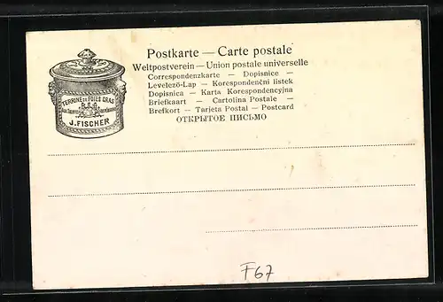 AK Strassburg, Gutenbergplatz, Gänseleberpasteten-Fabrik