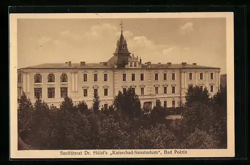 AK Bad Polzin, Sanitätsrat Dr. Hölzl`s Kaiserbad-Sanatorium