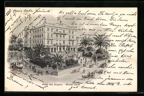 AK Monte Carlo, Hotel des Anglais