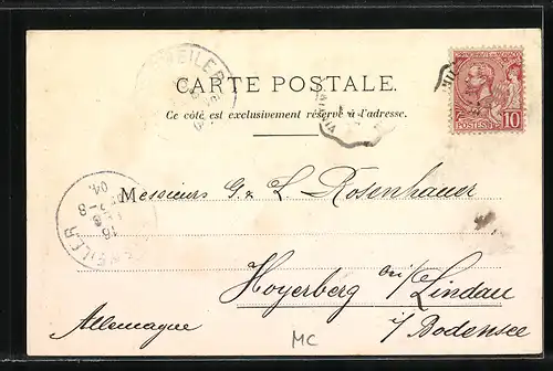 AK Monte Carlo, Hotel des Anglais