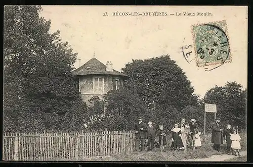 AK Becon-les-Bruyeres, La vieux Moulin