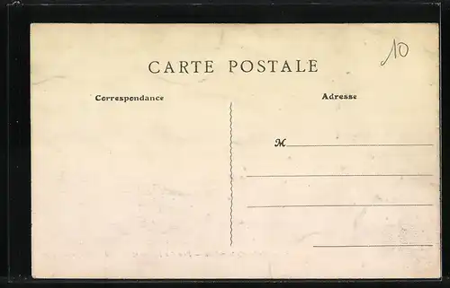 AK Bois-Colombes, Rue des Halles et Marché