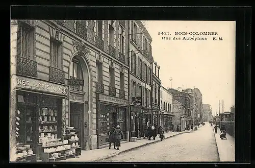 AK Bois-Colombes, Rue des Aubépines