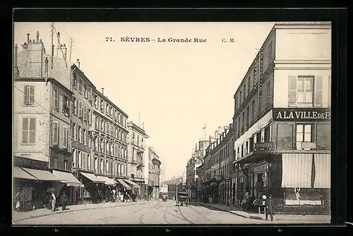 AK Sèvres, La Grande Rue