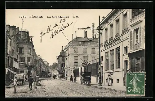 AK Sèvres, La Grande Rue