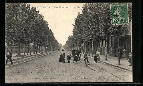 AK Petit-Colombes, Boulevard du Havre